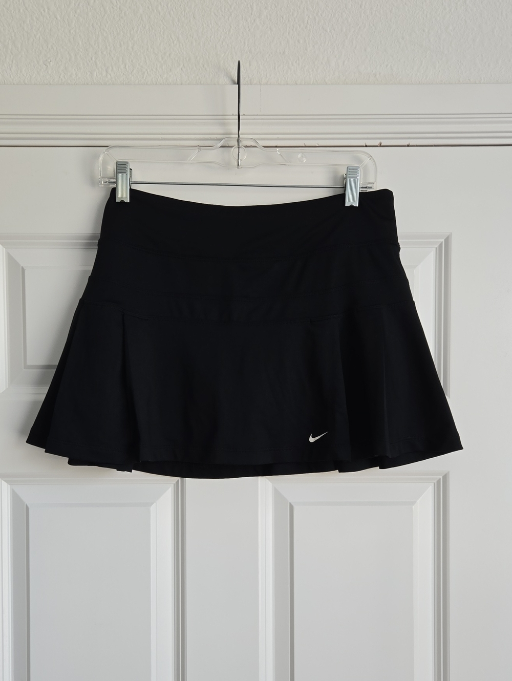 Nike Black Tennis Skirt with Swoosh